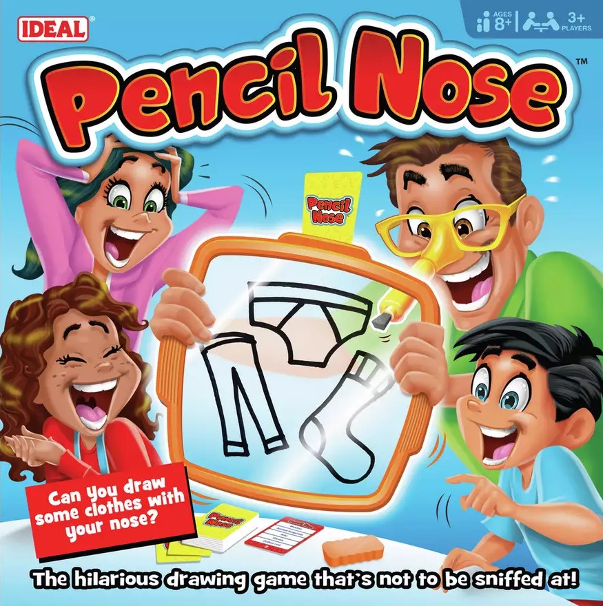 Pencil Nose™ – The Hilarious Family Drawing Game