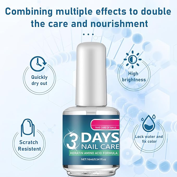 3-Day Keratin Nail Repair Treatment Oil