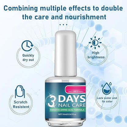 3-Day Keratin Nail Repair Treatment Oil