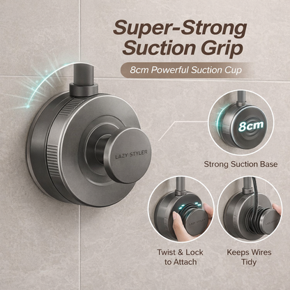Lazy Styler™ Hands-Free Hair Dryer Stand