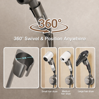 Lazy Styler™ Hands-Free Hair Dryer Stand