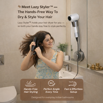 Lazy Styler™ Hands-Free Hair Dryer Stand