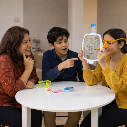 Pencil Nose™ – The Hilarious Family Drawing Game