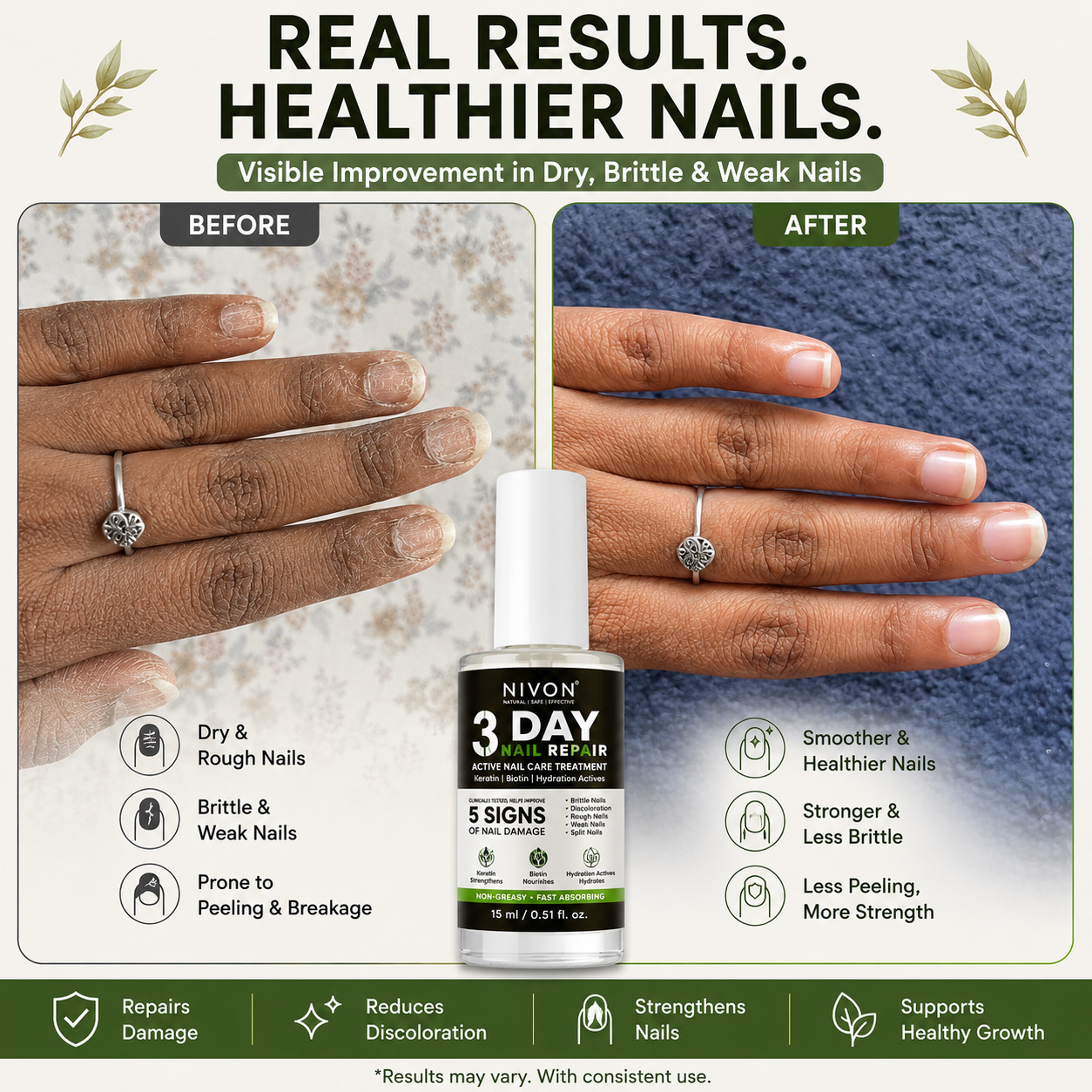 3 Day Keratin Nail Repair Treatment Serum