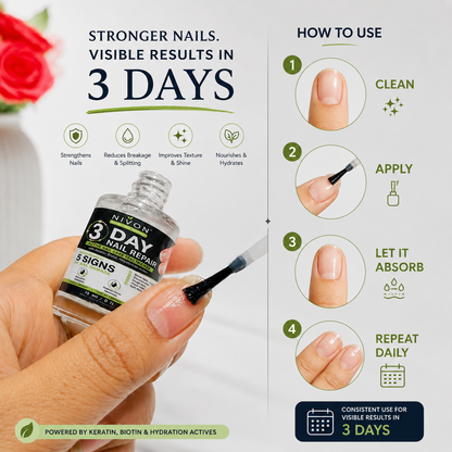 3 Day Keratin Nail Repair Treatment Serum