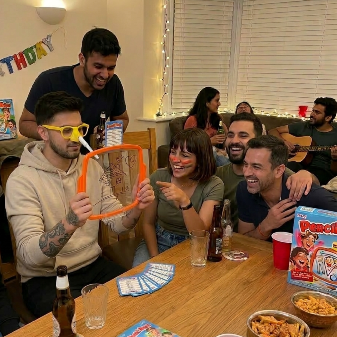 Pencil Nose™ – The Hilarious Family Drawing Game